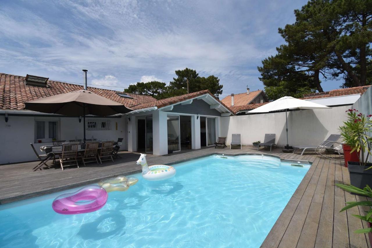 Location Vacances Capbreton Superbe Villa Avec Piscine Pour 8 Personnes Luaran gambar